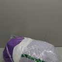 JANCANOPY 10x10 Canopy Replacement Top with Air Vent Silver Coated for Straight Leg Canopy Frame, (Purple)