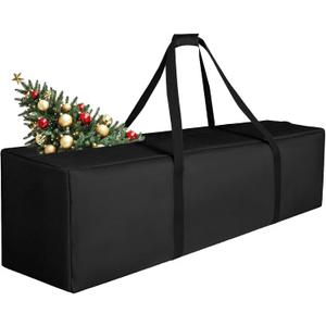 Sports Duffle Bag - Extra Large Travel Duffel Luggage Bag with Upgrade Zipper, Sturdy & Water Resistant, Black (Black 47inch)