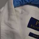 POLO RALPH LAUREN Men's Long Sleeve Oxford Button Down Shirt (Large, White)