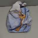 Rectangle Table Cloth Cover Waterproof Elastic Fitted Polyester Fitted Tablecloths for 4 Foot Tables for Indoor,Picnic Camping Outdoor 48" x 30"Blue Marble