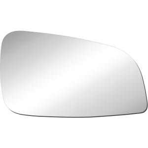 BOOLEE Mirror Glass Replacement fit for 2008-2012 Chevy Malibu LS,LT 2007-2009 Saturn Aura Passenger Right Side RH With Adhesives