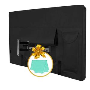 Easy-Going Outdoor TV Cover for 40 to 42 inches LCD, LED, Waterproof, Weatherproof and Dust-Proof TV Screen Protectors with Cleanig Cloth (42 inch,Black)