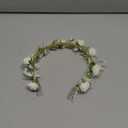 White Flower Crown Hairband - Rose Flower Headband for Women's Wedding, Party, Festival Decoration, Hair Styling Accessory