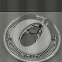Comfort Zone 12 inch Table Fan with Adjustable Tilt, Wide Area Oscillation, Quiet Air Circulator Fan For Bedroom, 3 Speed Desktop Fan for Home Office, Push Button Controls, White