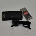 Ray-Ban RB2140 Original Wayfarer Polarized Square Sunglasses Leopard Print