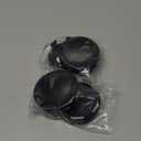 4Pcs 2.92in 74mm Wheel Center Caps Hubcaps ABS Plastic Center Cover Replacement (Outer 74mm, Inner 68.5mm) Glossy Black