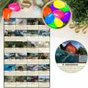 Prefilled Easter Eggs with Toys, 24 Pcs Filled with Dinosaur Toys Large Map, Easter Eggs Hunt for Kids, Party Favors, Basket Stuffers Fillers, Classroom Prize Supplies