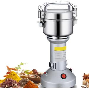 Grain Grinder Mill 250g Electric Stainless Steel Grain Grinder 1480W High-speed Spice Herb Grinder for Corn,Flour,Wheat,Pepper and Coffee Bean