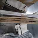 STORAGE MANIAC 3-Section Laundry Sorter with Foldable Ironing Board, Heavy-Duty Rolling Laundry Cart with and Removable Bags, Triple Laundry Hamper with Wheels, Dark Grey