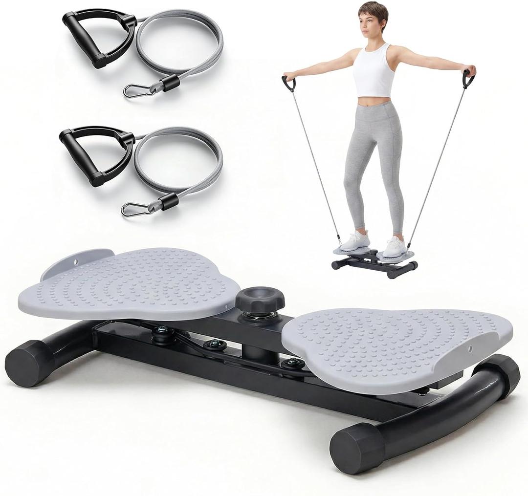 DUMOS Waist Twister Machine Exercise, Ab Twister Board, 300 lbs Capacity, Noiseless Fitness Tool for Core & Belly Fat Workout, Anti-Slip Home Gym Equipment