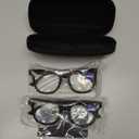 miyya 1.5 Stylish Reading Glasses for Women, Cheaters Eyeglasses, Oversized Blue Light Readers, Fashion Eye Glasses (Tortoise and Black)