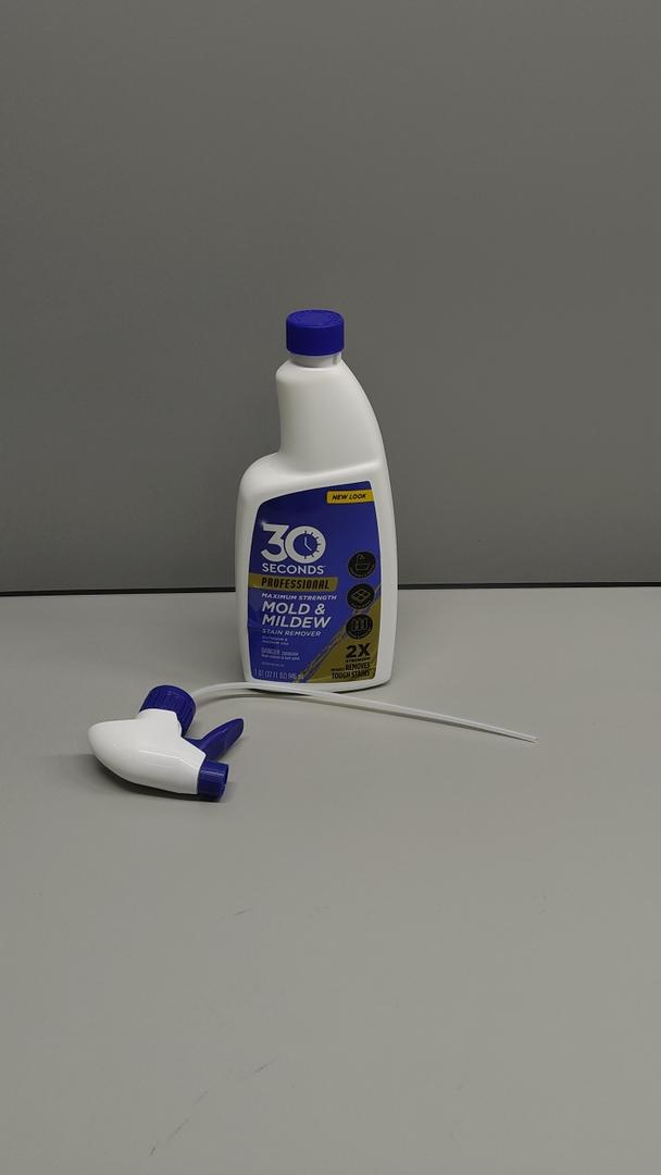 30 SECONDS Pro Mold and Mildew Stain Remover | Scrub Free | Brighter Results Instantly | Ready To Use | 32 Fl. Oz.