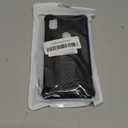 Case Compatible for T-Mobile REVVL 4 4G Phone Case Cover [with Tempered Glass Screen Protector] Hybrid Case [Folding Support Magnetic] [Frosted Anti-Fingerprint] Black