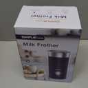 SIMPLETASTE Milk Frother, 4-in-1 Electric Milk Steamer, Automatic Warm and Cold Foam Maker and Milk Warmer for Latte, Cappuccinos, Macchiato (Blue)