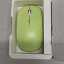 JOYACCESS J 2.4G Slim Wireless Silent Mouse - Portable Wireless Computer Mouse with 5 Adjustable DPI Levels, USB for Desktop, Notebook, MacBook, Chromebook, PC (Light Green)