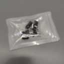 Bopomofo 10 Rubber Tips+5 Transparent Disc Trips,High Precision and High Sensitivity Stylus Replacement Tibs,Black and Silver