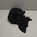 BMJL Womens One Piece Swimsuit Tummy Control Swim Dress Slimming Mesh Sheer Halter Sarong Wraps Bathing Suit (XX-Large, Black026)