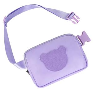 Skycase Belt Bag for Women - Cute Womens Fanny Pack Crossbody with Adjustable Strap, Waterproof Running Fanny Pack Crossbody for Travel, Vacation, Running, Hiking, Walking,Purple