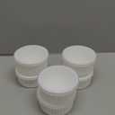 Koluti 6-Pack Nonstick Silicone 4oz Ramekins with Lids, Oven Safe Creme Brulee Baking Small Bowls, Souffle Ice Cream Pudding Dessert Dipping Sauce Cups, BPA Free, Microwave & Freezer & Dishwasher Safe (Round-White)