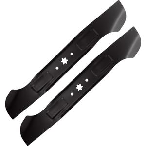 942-04244A High-Lift Mower Blades for Cub Cadet XT1 XT2 ZT1 LT46 LX46 LTX1045 LTX1046 RZT46 Zero Turn Lawn Tractor, for Craftsman T140 T240 742-04244 942-04290 for 46 inch Deck 6 Point Star 2 Pack