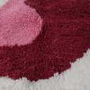 Cherry Bath mat Cute Bath mat Cherry Rug Fun Bath mat Cherry Bathroom Decor, Shaped Absorbent Bathtub Cool Rug Bathroom Tub Plush Shower Rugs Washable