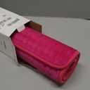 WOOMER Extra Large Heating Pad, 17"x33" XL Heating Pad, Heat Pad with Multi-Color Option, Moist Heat Therapy Feature, Auto Shut-Off, Power Cords Storage Belt (Magenta)