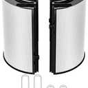360 Combi Glass 2-in-1 HEPA+Carbon Replacement Filter for Dyson TP07 HP07 TP06 HP06 TP10 HP10 TP09 HP09 TP04 HP04 PH04 PH03 PH02 PH01 Air Purifier, H13 Grade True HEPA Pure Cool Hot Fan Filter, Black