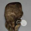 Short Wavy Blonde Bob Wigs for Women Water Wave Shoulder Length Ombre Blond Synthetic Wig Middle Part Natural Looking Heat Resistant Fiber Hair for Daily Party Use 14 inch