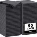 AIDEA Microfiber Cleaning Cloth Grey 50PK, Microfiber Towels for Cars, Premium Car Cloths, Dusting Cloth Lint Free Cleaning Rags for SUVs, House, Kitchen, Window, Workshops,11.511.5"