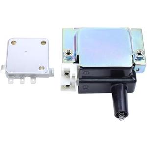 NewYall Ignition Coil and Ignition Control Module for Honda Accord 2.3 1998-2002, Civic 1993-2000, Civic del Sol 1993-1997