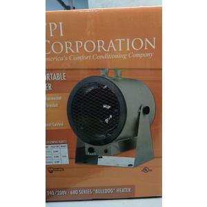TPI Corporation HF685TC Fan Forced Portable Heater, 4800/3600W, 240/208V