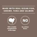 Amazon Brand - Wonder Bound Canned Wet Cat Food Variety Pack (Seafood, Tuna and Salmon Recipes in Gravy), Adult Recipe, 3 Ounce (Pack of 24) (EXP 04/14/28)