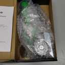 Cardboard Cutter, Rechargeable Cordless Electric Scissors, 4V Upgrade Motor Electric Box Cutter with 2 Blades, Safety Lock & LED Light, Powerful Cutting for Cardboard Box, Plastic, Leather (Green)