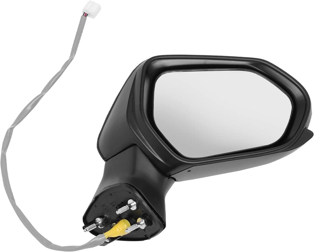 Black Rear View Mirror Set for Toyota Camry 2018 2019 2020 2021 Right Passenger Side Rear View Mirror Replacement TO1320366/TO1321366