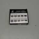 Professional for Wahl Clipper Guards Set, 10 Pcs Coded Cutting Guides #3170-400- 1/16 to 1 Compatible with All Wahl Clippers (Black)