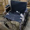 Medline Excel Extra-Wide Bariatric Wheelchair For Adults and Seniors with 24" Wide Seat, Supports up to 500 lbs