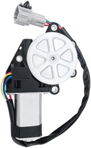 Power Window Motor Compatible with Infiniti I30 2000-2001,I35 2002-2004,QX4 2001-2003 & Nissan Maxima 2000-2003,Pathfinder 2003-2004,Front Driver Side,Replace # 80731-2Y901