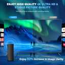 Upgraded TV Antenna Indoor Outdoor, 6000+ Miles Long Range HD Digital TV Antenna for Local Channels with Amplified Signal Booster, Supports 8K 4K 1080p for All TVs，39ft Coaxial Cable