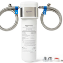 Amazon Basics Under Sink Water Filter System, NSF/ANSI 42 & 372 Certified, Service Life 1 Year, 11,000 Gallons, White