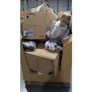 pallet of salvage items