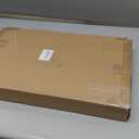 Bamboo Bed Tray Table,Breakfast Trays with Folding Legs,Kitchen Serving Tray for Sofa,Eating and Working,Used As Laptop Desk Snack Tray,Black