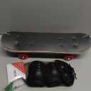 Honoson 7 Pcs Skateboard for Toddlers Beginners Knee Elbow Pads Wrist Guards Gear Set (Age 2-5 Kids 17 x 5'')