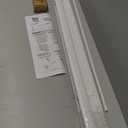 LazBlinds Cordless White 1" Room Darkening Vinyl Mini Blinds, 27" W X 36" H Horizontal Window Blinds for Home, Cordless Shades for Indoor Windows