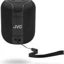 JVC Portable Gumy Wireless Speaker with Surround Sound, Bluetooth 5.3, Lightweight, TWS Capability, USB-C, up to 15-Hour Battery Life - SPSG1BTB (Black)