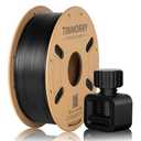 TINMORRY ASA-CF Filament 1.75mm, High Strength & Heat Resistance, Superior Weather & UV Resistance for Outdoor Functional Parts, Compatible with Most Enclosed FDM 3D Printers, 1 KG 1 Spool, Black