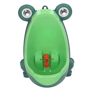 Toddler Urinal Potty Training for Boys,Frog Urinal Potty Training Kids Urinal Boys Urinal Potty Training Standing Toddler Urinals for Potty Training Urinal with Funny Aiming Target (Green)