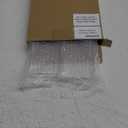 Leinuosen 4 Pcs Clear Medicine Shelves 13 Inch Acrylic Medicine Cabinet Replacement Shelves Suitable for Bathroom Living Room Kitchen Wall Mounted and Hanging Cabinet