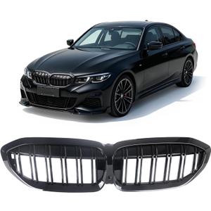 Joyzeal Double Slat Kidney Grille for 2019-2022 BMW G20 G21 Sedan