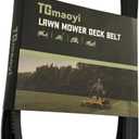 2 x GX20006 UC30568 Belt, for John Deere D110 D125 D130 D140 D155 D160 D170 S100 S120 S130 S160 LA115 LA145 Lawn Tractor Mower