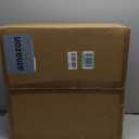 Flush Mount Caged Ceiling Fan: 20" Caged Ceiling Fan with Lights and Remote, Bladeless Low Profile Ceiling Fans 6 Speed Reversible Quiet Industrial Enclosed Ceiling Fan for Bedroom Dining Room Kitchen (Black Brush Gold)